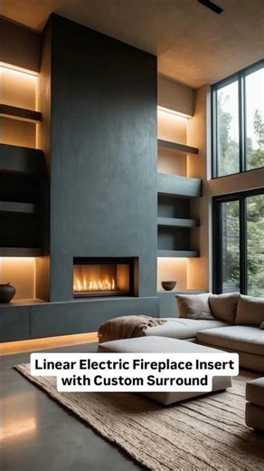 Top 5 way to update your fireplace for a modern look ❤️