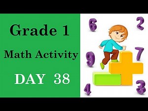 Grade 1 Math Activity Worksheet DAY 38