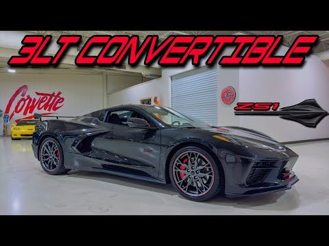 2023 Carbon Black Z51 C8 Stingray at Corvette World!