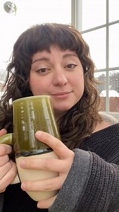 Look at these old versions of flute mugs I dug out! The first was made in 2015 or 2016 and was the third iteration, though I moved through iterations very quickly in those early days! The second is from 2015, the second iteration, and the first big batch of them I made for my first big arts festival. Peep that angled handle! I wasn’t as practiced at making small hollow handles at that point, so everything was clunkier. I also sold that first batch for $40 (!!!) each, which is wild to think about