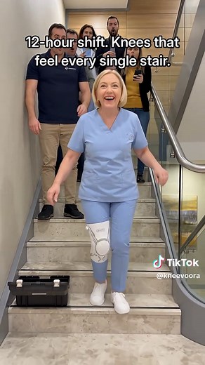 Send this to someone who suffers from knee pain. 🦵 #KneePain #KneeSupport #KneeBrace #nurselife #KneeCare