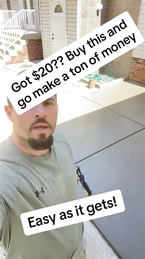 249K views · 2.2K reactions | Make a lot of money with a caulk gun, fill in cracks #repair #cracks #concrete #hustle #sidehustle #diy #easy #money #noexcuses #customerservice #upcharge | Steven Linker | Facebook