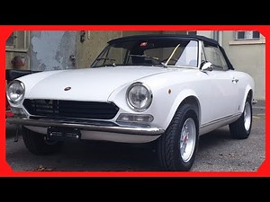 Fiat 124 Spider with sport exhaust