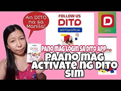 How to Activate Dito Sim step by step | How to log in on Dito App | Spell Anne