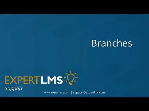 Expert LMS Support: Branches