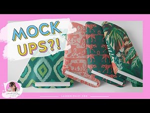 TEXTILE DESIGN PORTFOLIO: Need Mock Ups?!