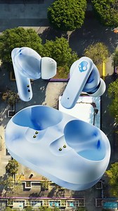 54K views · 166 reactions | Our most sustainable earbuds ever are made with 65% post-consumer recycled plastics. Meet EcoBuds.  | Skullcandy | Facebook