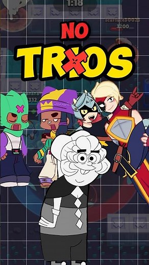 THREESOMES DON'T MATTER IN BRAWL ANYMORE💀 #brawlstars #shorts #humor #videogames