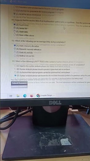 Compiler design NPTEL Week 1 2024. #nptel #compiler_design #swayamcourses #compiler_design