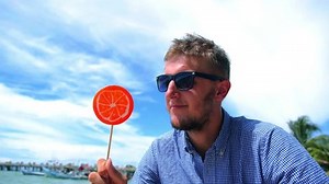 Young Man Licking Lollipop Hd 1920x1080 Stock Footage Video (100% Royalty-free) 12624149 | Shutterstock