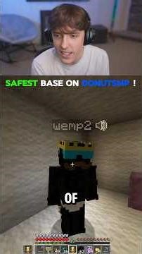 Safest Base in Donut SMP - Players CAN'T Come Here! 😱🍩