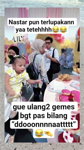 Teh Lily doyan donat #feedshorts #shorts #shortsfeed #babylily #nagitaslavina1717