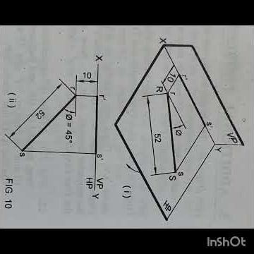 10 .Projection Of Straight Lines