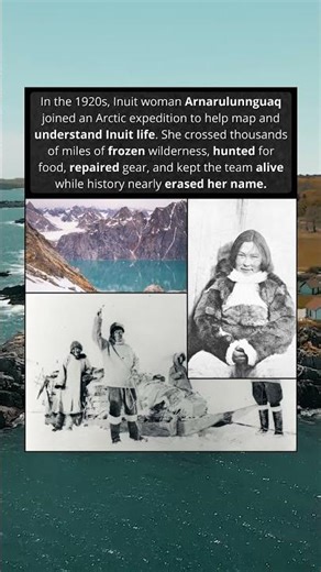 The Inuit Woman Who Survived the Arctic ❄️🛷