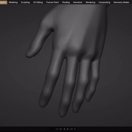 784 reactions · 146 shares | Hand topology practice 路‍♂️ #blender3d | Huy Đăng Nguyễn | Facebook