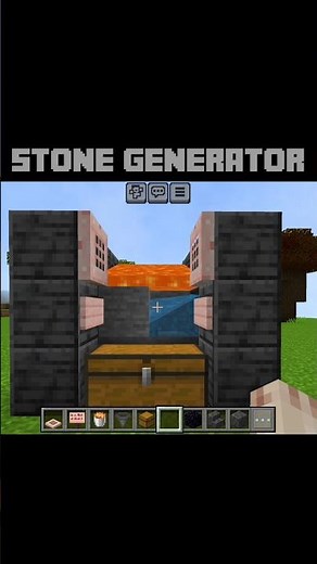 Best Stone/Cobblestone Generator Farm Tutorial For Minecraft ⛏️| Stone Farm