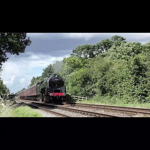 BR Standard Class 9F - 92214 - Great Central Railway #steam #train