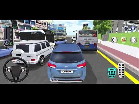 New Blue Kia Carnival - 3d Driving Class || Car Game #Gameplay #cargame