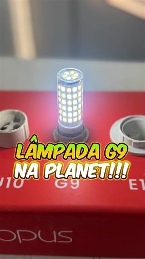 Planet Iluminação LED ® on Instagram: "Lâmpada G9 na Planet Iluminação 💡✨ Iluminação potente e elegante pra destacar seus ambientes Perfeita pra luminárias, pendentes e projetos especiais Economia de energia com luz de qualidade que encanta 😎🔆 Na Planet você encontra o melhor em iluminação 🔥 #PlanetIluminacao #LampadaG9 #Iluminacao #LuzPerfeita #DesignEficiente"