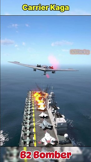 B 2 Spirit vs JS.Kaga The Ultimate Stealth Intercept Simulation #gta5