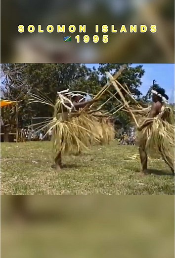 Traditional Stick Dance of the Solomon Islands