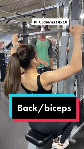 Back and biceps! I tried to put everything in #MobileGame #readyforhockey #workout #fitness #health #gym #gymshark #foryou #tiktokcanada #evolution