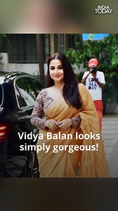 85K views · 150 reactions | Bollywood actor Vidya Balan simply looked gorgeous in saree. She was spotted at Khar in Mumbai. #VidyaBalan #CelebSpotting #Bollywood #Mumbai | India Today | Facebook