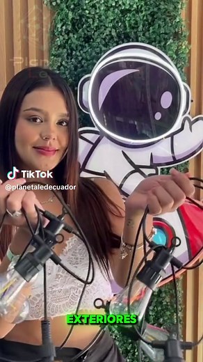 Guirnalda solar perfecta para exteriores