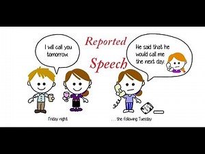 تعلم قواعد اللغة الانجليزية | الكلام المنقول | Reported Speech | English Grammar | Direct Speech