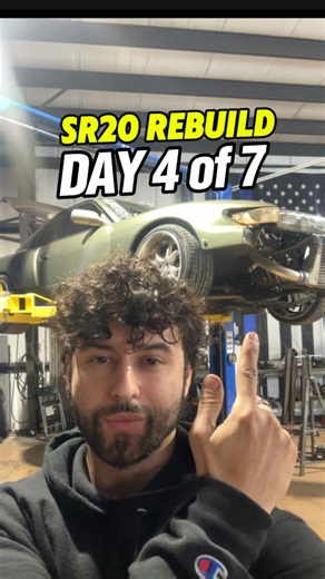Michael Chis on Instagram: "We’ve got fresh parts, a clean block, and no time to waste — SR20 assembly starts now… or does it? #EngineAssembly #ProjectSil80 #SRGang #TurboSetup #BoostBuild #DriftCulture #TrackReady #CarBuilder #GarageVibes #ImportTuner #BuiltNotBought #RacePrep #TunedLife #Engine #CarMechanic #TimeAttack #StreetLegends #BoostedNissan #JDMScene #XenoBuilds #PerformanceBuild #WeekendWarrior"