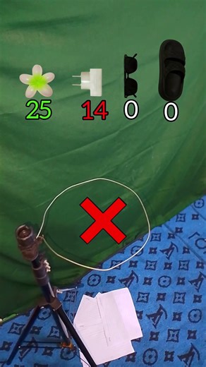 Paper Drop Experiment with a Random Object