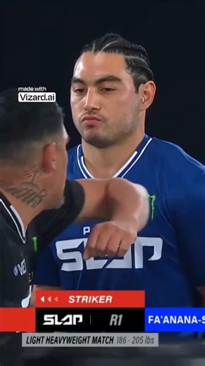 First slap of the match 🥶