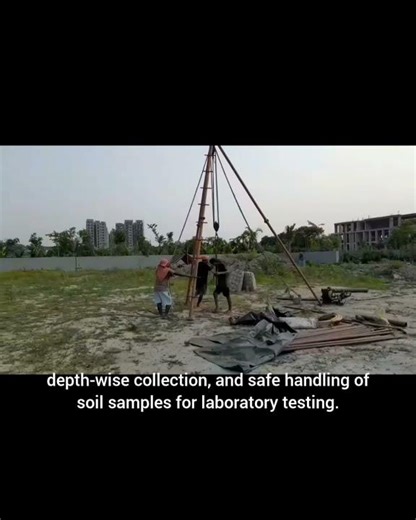 Proper Soil Sampling Method at Construction Site #construction