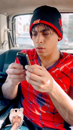 Spiderman playing car racing game #shorts