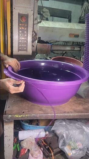 Amazing process of making bowls from plastic