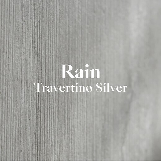 1K views · 17 reactions | Rain: nature's artist A liquid embrace between elements translates into a sophisticated architectural substance. Travertino Silver Hado Collection #Laminam #SuperiorNaturalSurfaces #Cersaie23 #InteriorDesign #MeetUsAtCersaie #DiamondCollection #HadoCollection #RainFinish #NaturesMemory | Laminam | Facebook