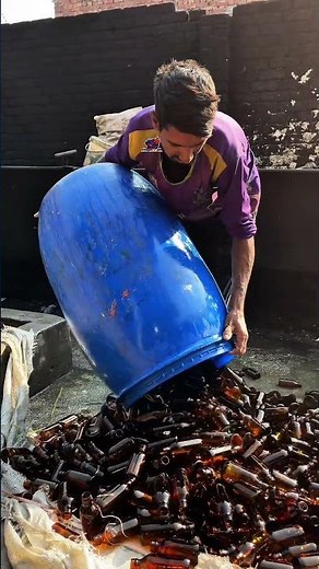 Recycling Medicine Glass Bottles Into Brand New Product #recycle #ecofriendly #reuse #hygiene