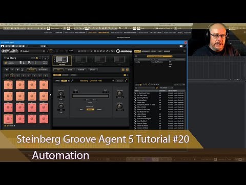 Steinberg Groove Agent 5 Tutorial Ep #20 - Automation