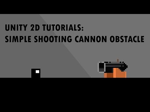 How to Make a Simple shooting Cannon in unity2d | LNmaster2008 |