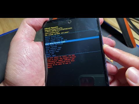 How to hard reset Samsung Galaxy A72