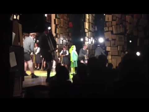 7 years ago today, Fina Strazza took her first bow as Matilda in Matilda on Broadway
