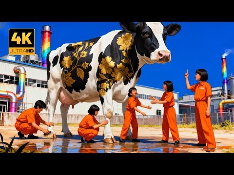 Inside a Dairy Farm: The production line for the purest fresh milk (Full process)
