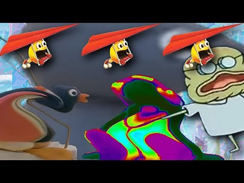 YTP Tennis: Pingu's Stroganoff Dinner Turns Into a FOOD FIGHT!