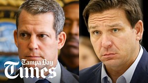 Gov. DeSantis announced today he would be removing Hillsborough County State Attorney Andrew Warren from his position. Watch the press conference the governor held below and see Warren's response here: https://trib.al/TLLS7Zs | Tampa Bay Times