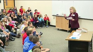 Meteorologist Noreen Clark Gave Lesson to Students in Luzerne County