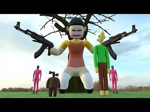 Siren Head in Squid Game (kameo world ver.)