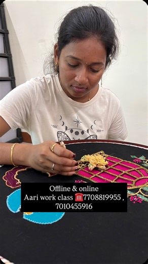 🆅🅰🅻🅰🆁🅽🅸🅻🅰 | AARI CLASS DETAILS 👇 Hi Guy ! Well Come To Our Institute . We Will Provide A Online And Offline Aari Class We’ll Give A Complete... | Instagram