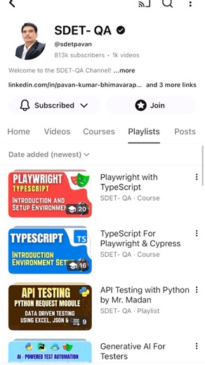 Jesudass on Instagram: "Playwright Tutorial #playwright #softwaretesting #testing #typescript #automationtesting"