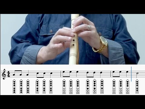 Lesson 4 - Articulation (6 hole flute in A)