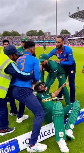 U19 India Vs Pakistan Fight Viral Video😱 #india #cricket #shorts #youtubeshorts #viratkohli #short